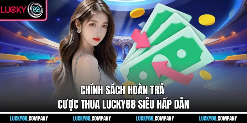 Chính sách hoàn trả cược thua LUCKY88 siêu hấp dẫn