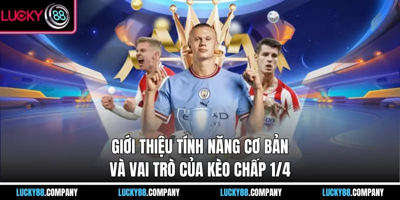 Giới thiệu tính năng cơ bản và vai trò của kèo chấp 1/4