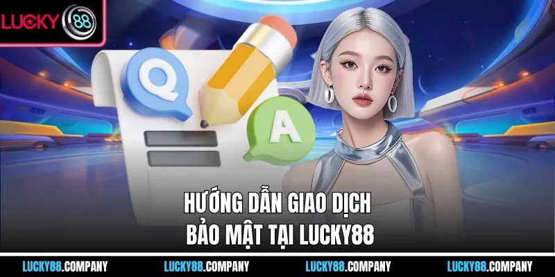 Hướng dẫn giao dịch bảo mật tại LUCKY88